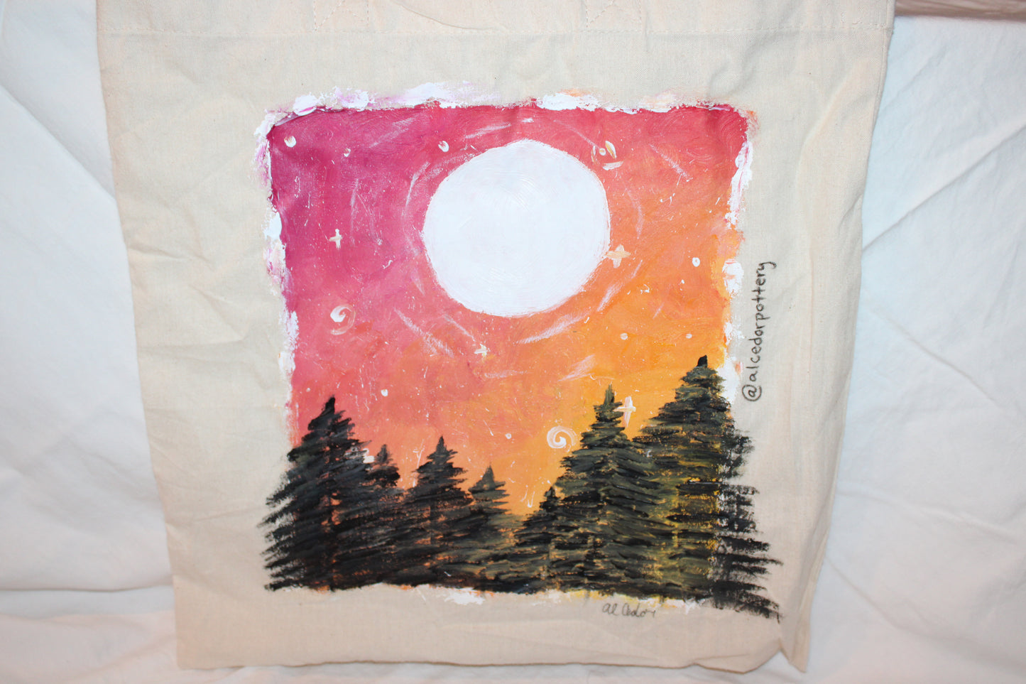 "Sunset Forest" Canvas Bag