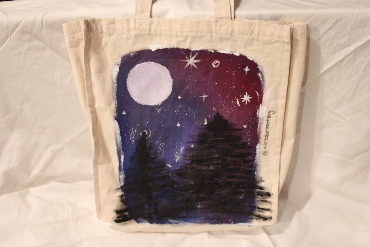 "Auroran Sky" Canvas Bag