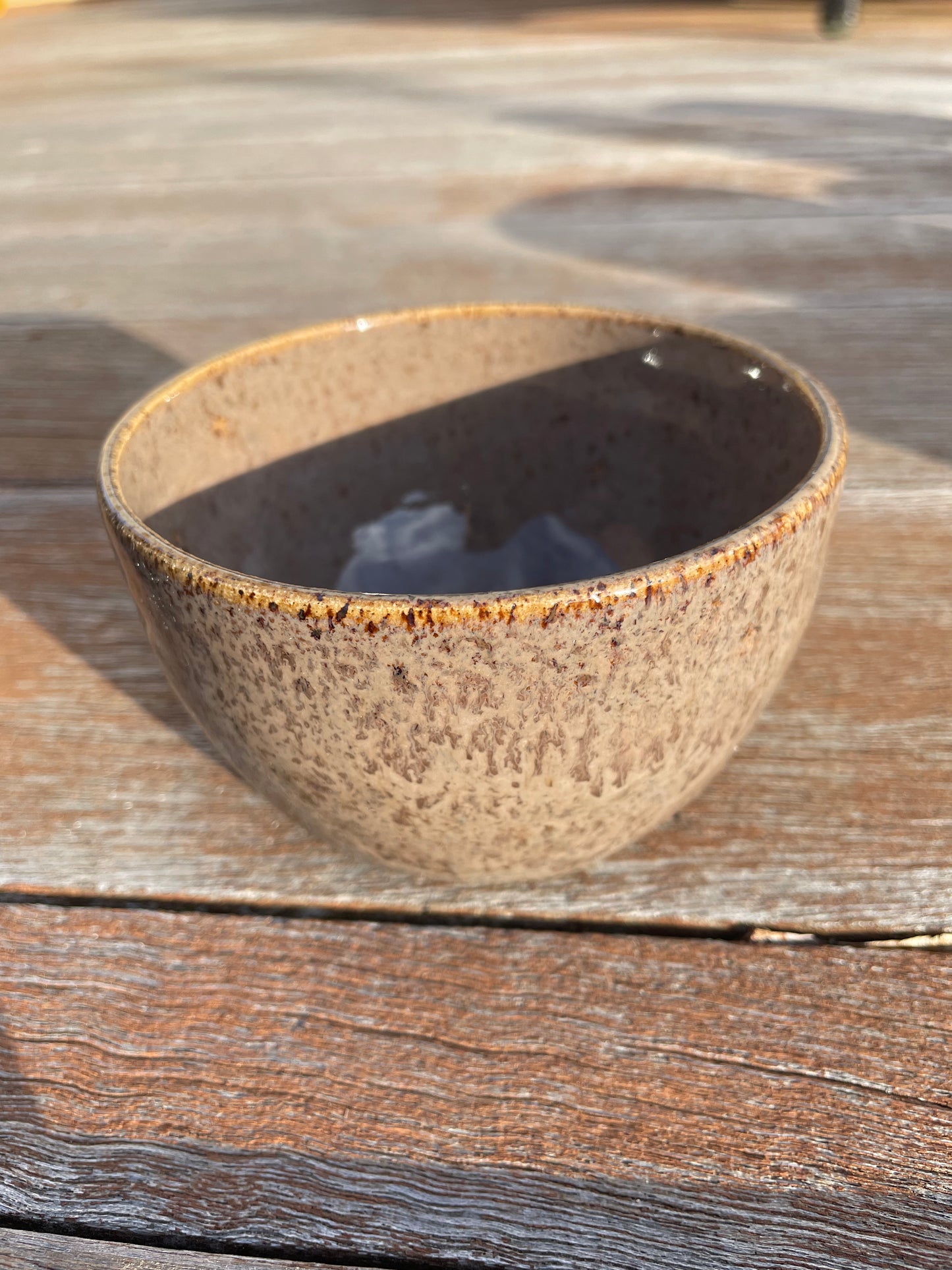 Small purple bowl