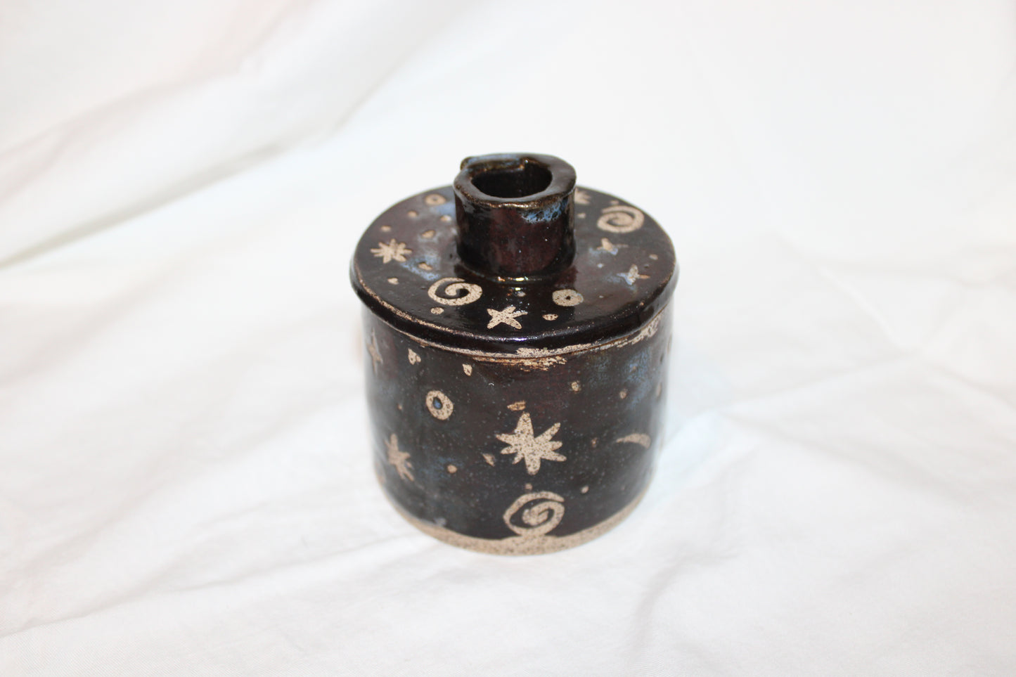 Night Sky Lidded Jar (small)