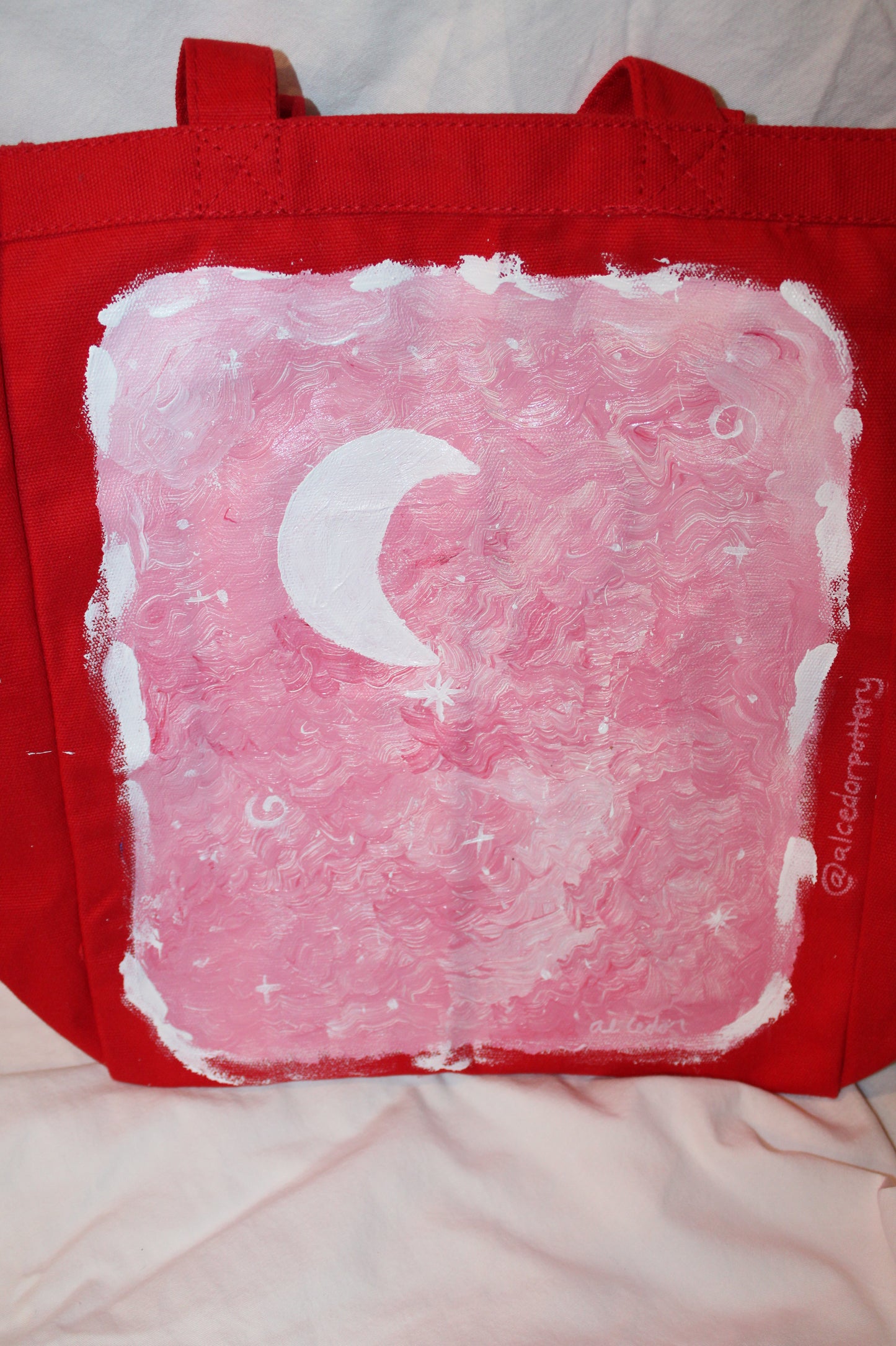 "Ethereal Sky" Canvas Bag