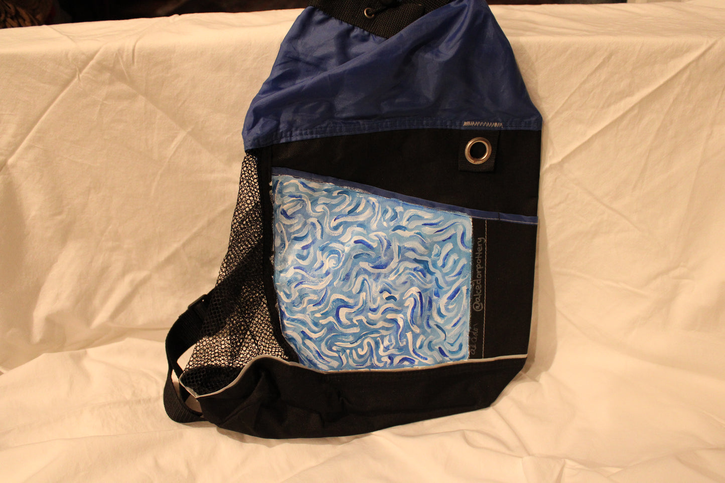 "Blue Wave" Canvas Bag