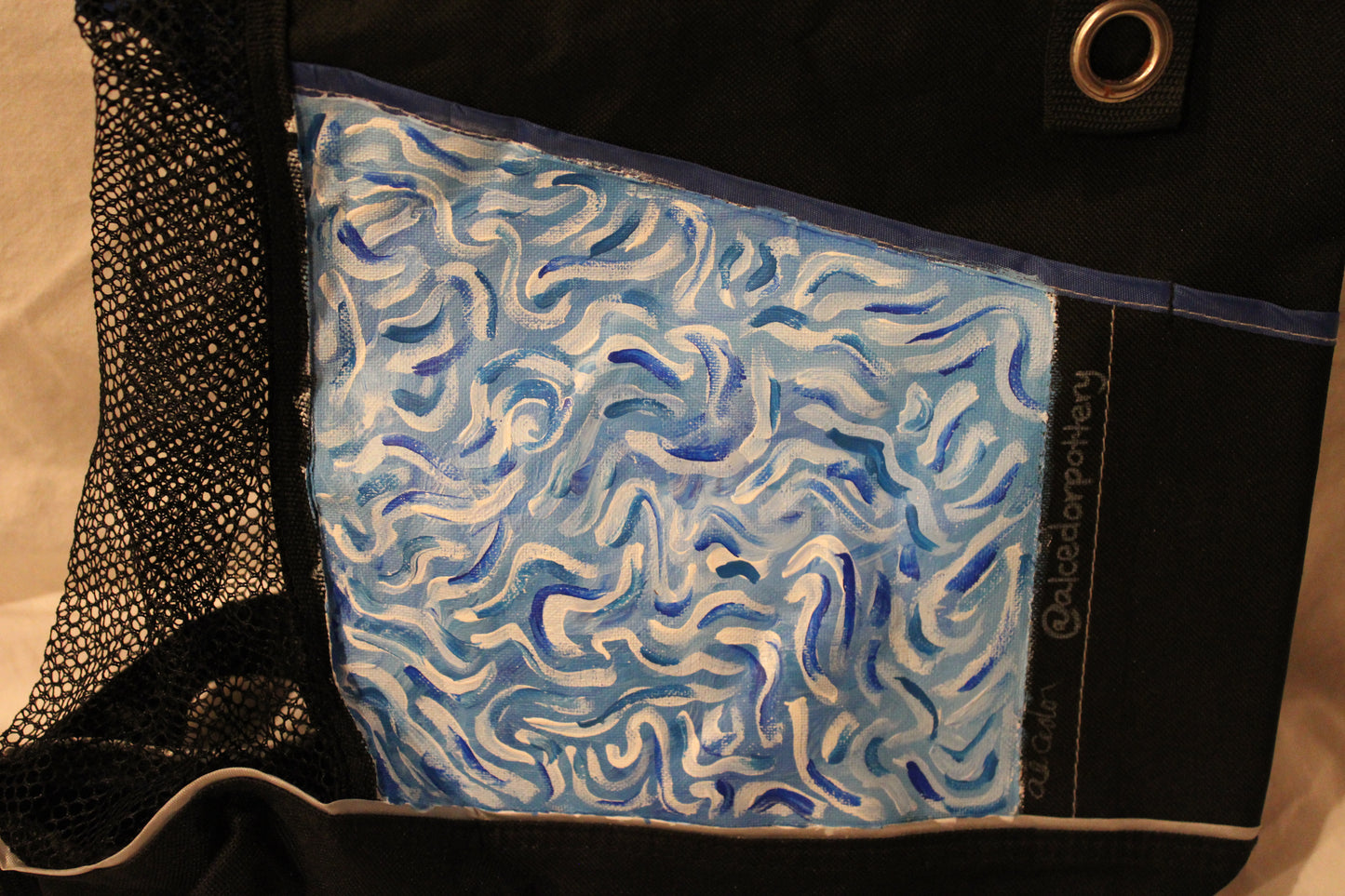 "Blue Wave" Canvas Bag