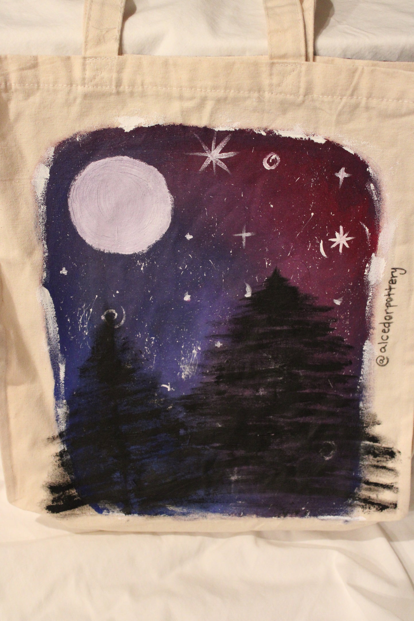 "Auroran Sky" Canvas Bag